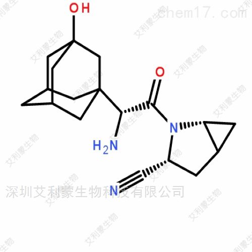 沙格列汀杂质 结构式列表
