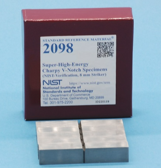 image.png SRM 2098 NIST美标高能量冲击试样的使用介绍